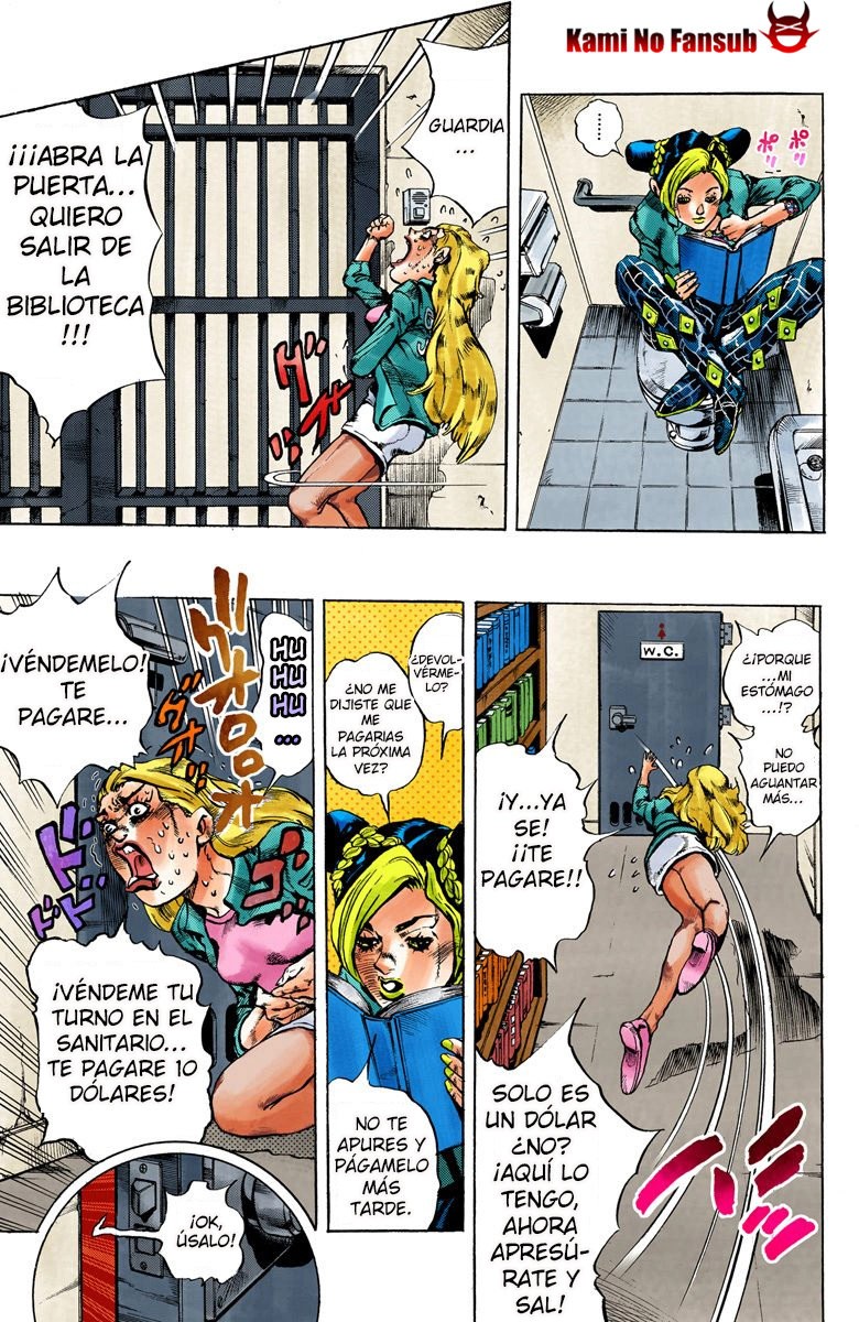 Read JoJo's Bizarre Adventure Parte 6 Stone Ocean ES Manga Online