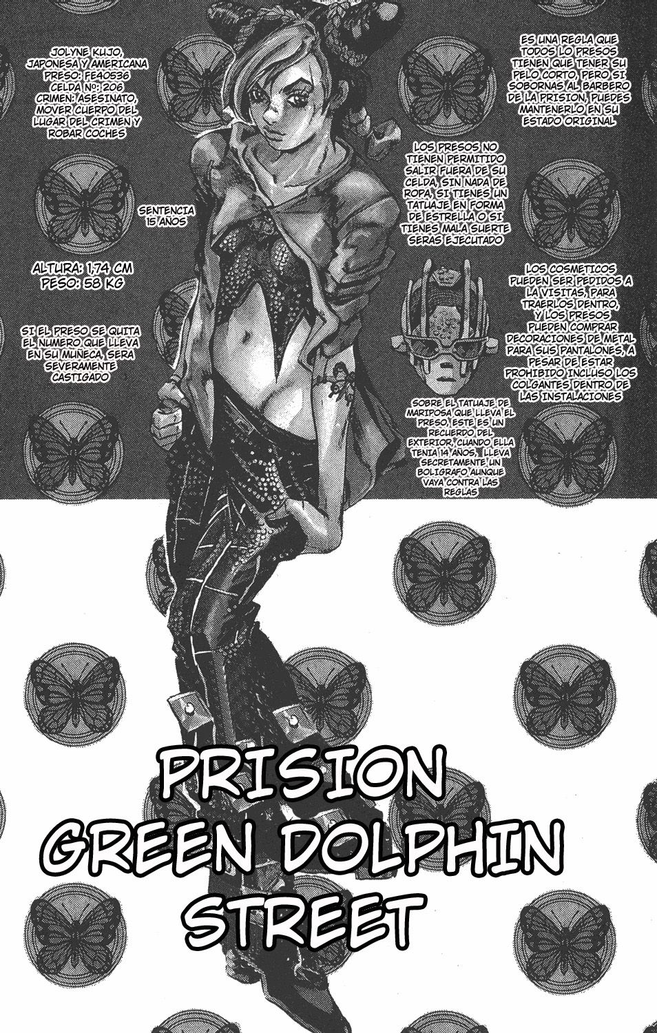 Read JoJo's Bizarre Adventure Parte 6 Stone Ocean ES Manga Online