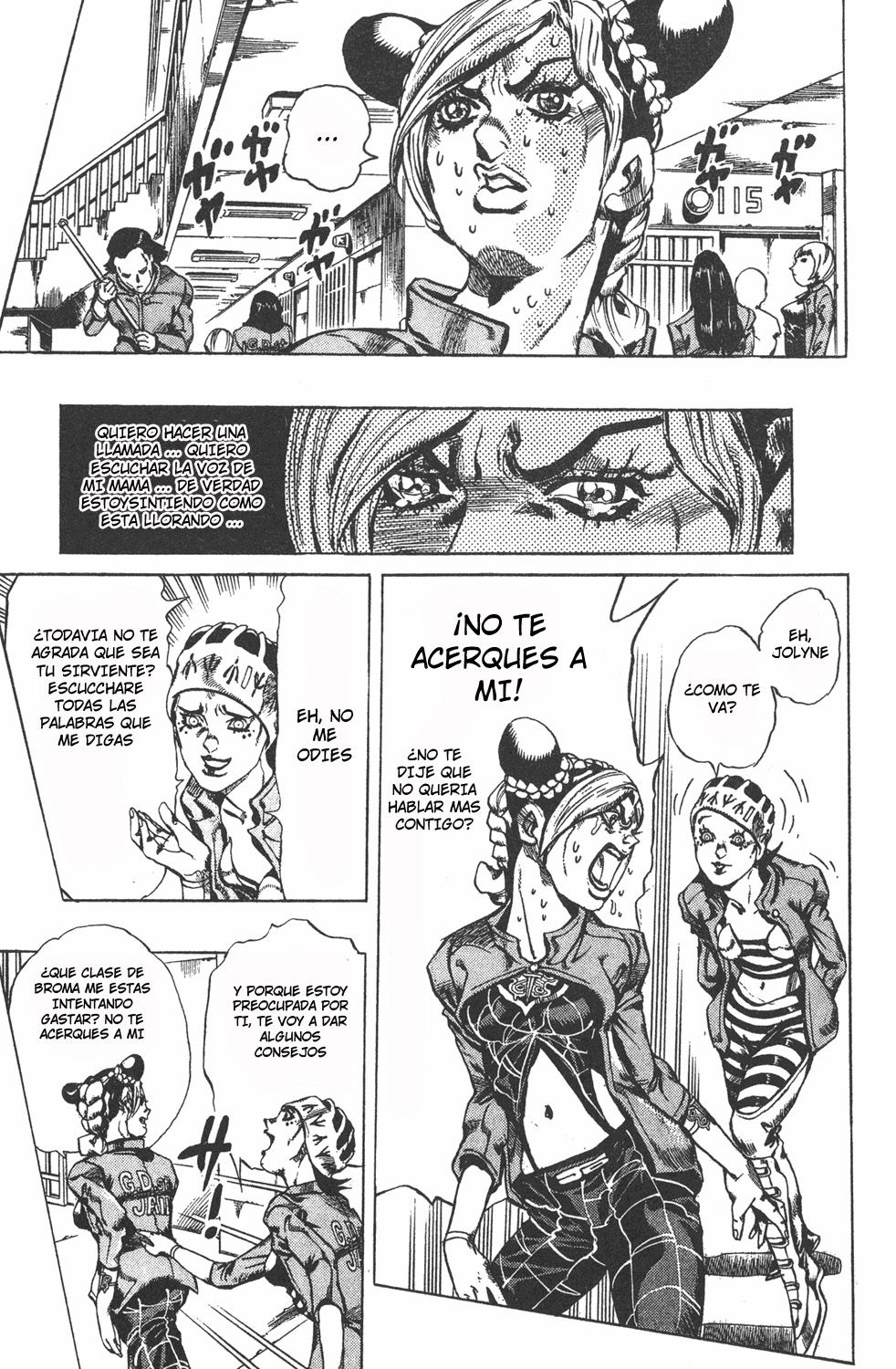 Read JoJo's Bizarre Adventure Parte 6 Stone Ocean ES Manga Online