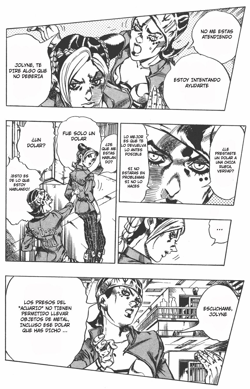 Read JoJo's Bizarre Adventure Parte 6 Stone Ocean ES Manga Online