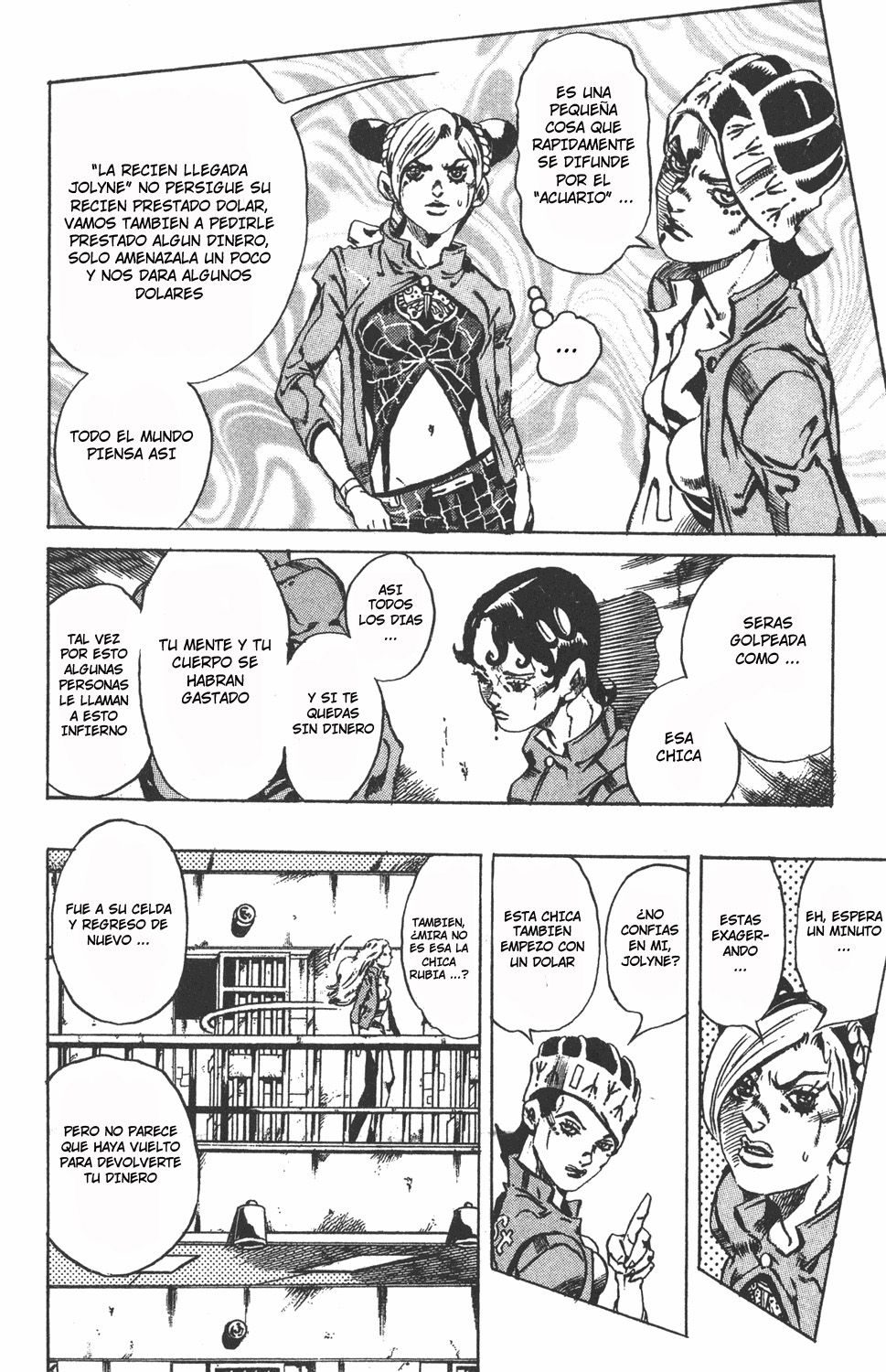 Read JoJo's Bizarre Adventure Parte 6 Stone Ocean ES Manga Online