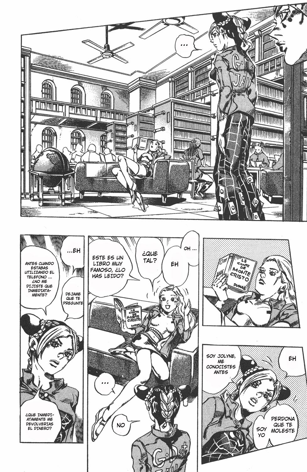 Read JoJo's Bizarre Adventure Parte 6 Stone Ocean ES Manga Online