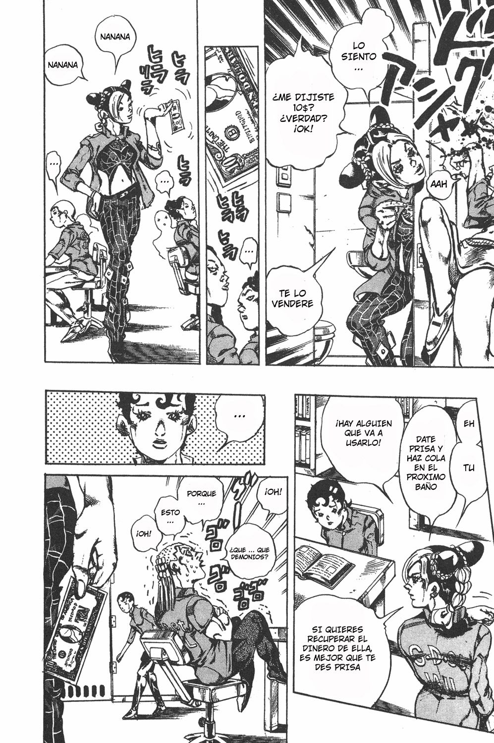 Read JoJo's Bizarre Adventure Parte 6 Stone Ocean ES Manga Online