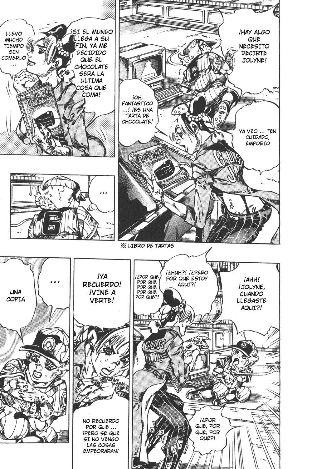 Read JoJo's Bizarre Adventure Parte 6 Stone Ocean ES Manga Online