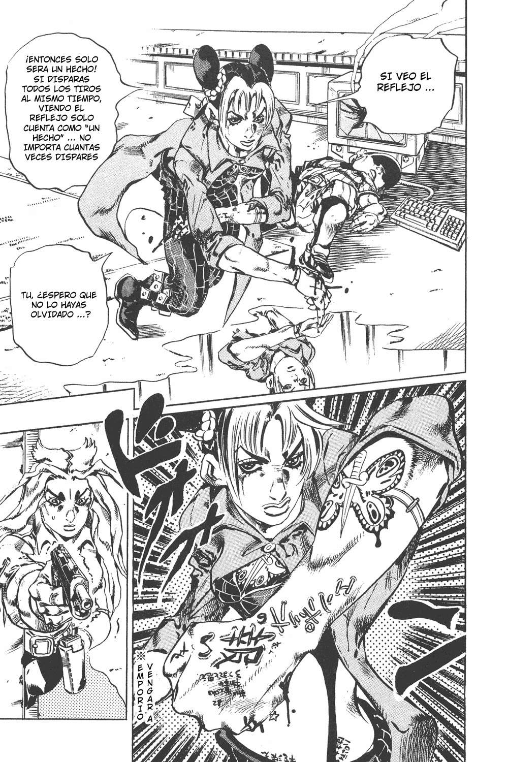 Read JoJo's Bizarre Adventure Parte 6 Stone Ocean ES Manga Online