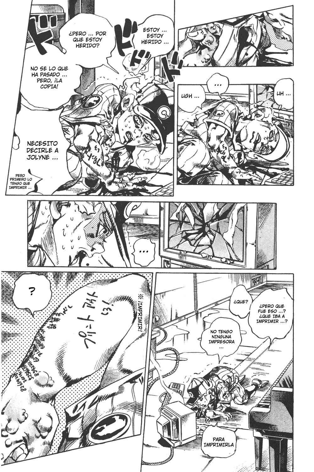 Read JoJo's Bizarre Adventure Parte 6 Stone Ocean ES Manga Online