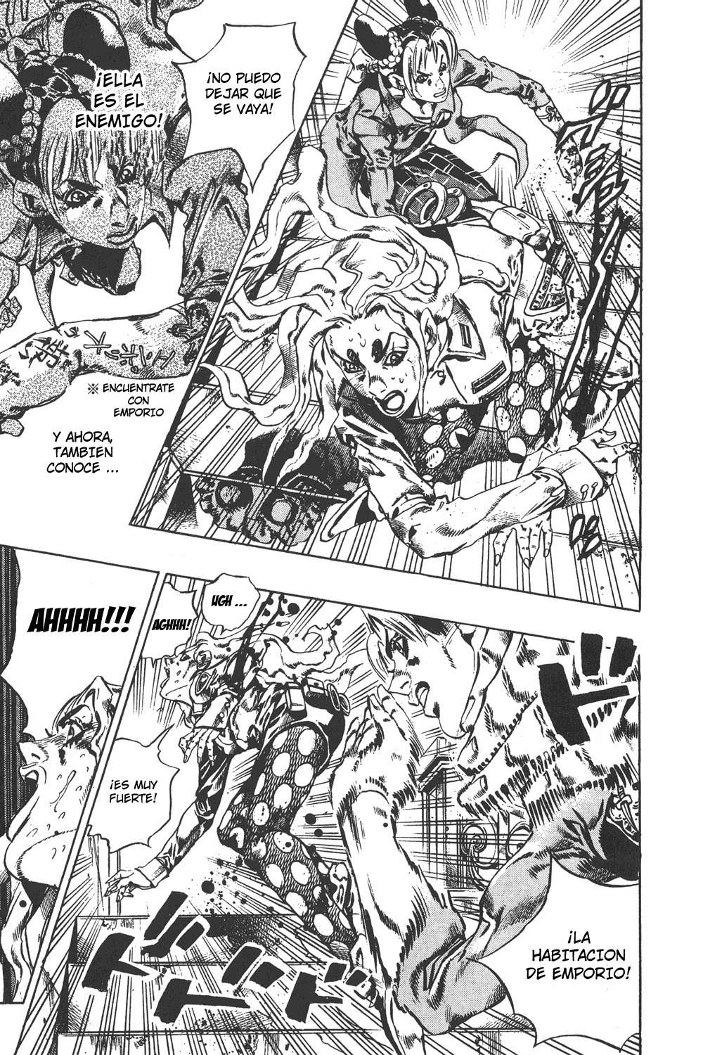 Read JoJo's Bizarre Adventure Parte 6 Stone Ocean ES Manga Online