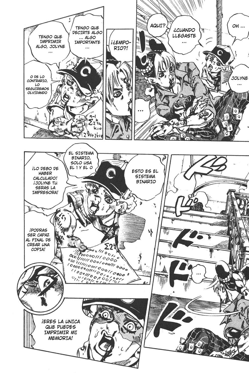 Read JoJo's Bizarre Adventure Parte 6 Stone Ocean ES Manga Online