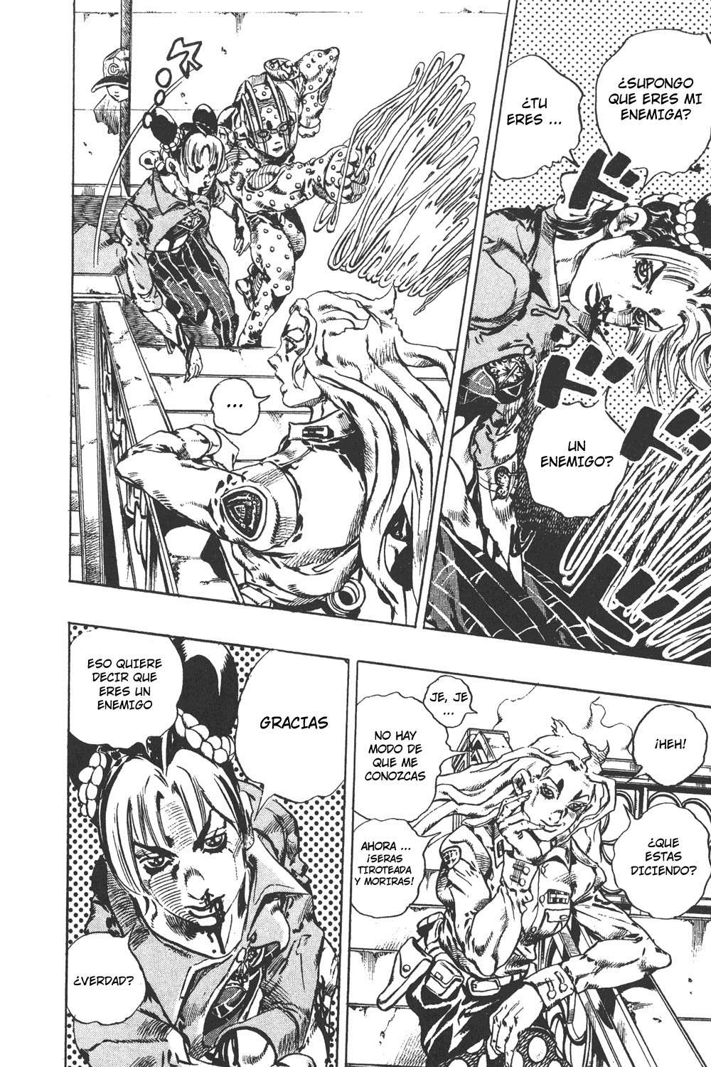 Read JoJo's Bizarre Adventure Parte 6 Stone Ocean ES Manga Online
