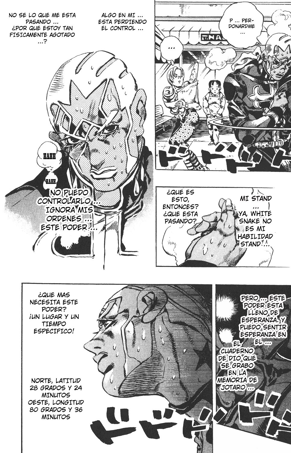 Read JoJo's Bizarre Adventure Parte 6 Stone Ocean ES Manga Online