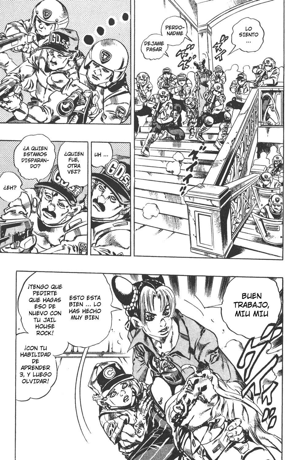 Read JoJo's Bizarre Adventure Parte 6 Stone Ocean ES Manga Online