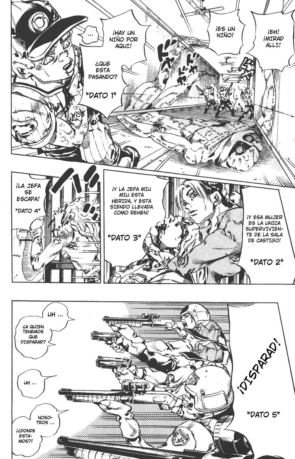 Read JoJo's Bizarre Adventure Parte 6 Stone Ocean ES Manga Online