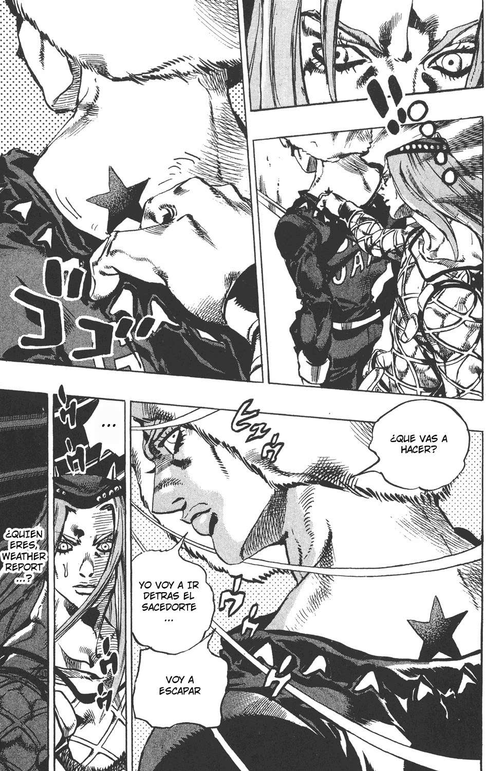 Read JoJo's Bizarre Adventure Parte 6 Stone Ocean ES Manga Online