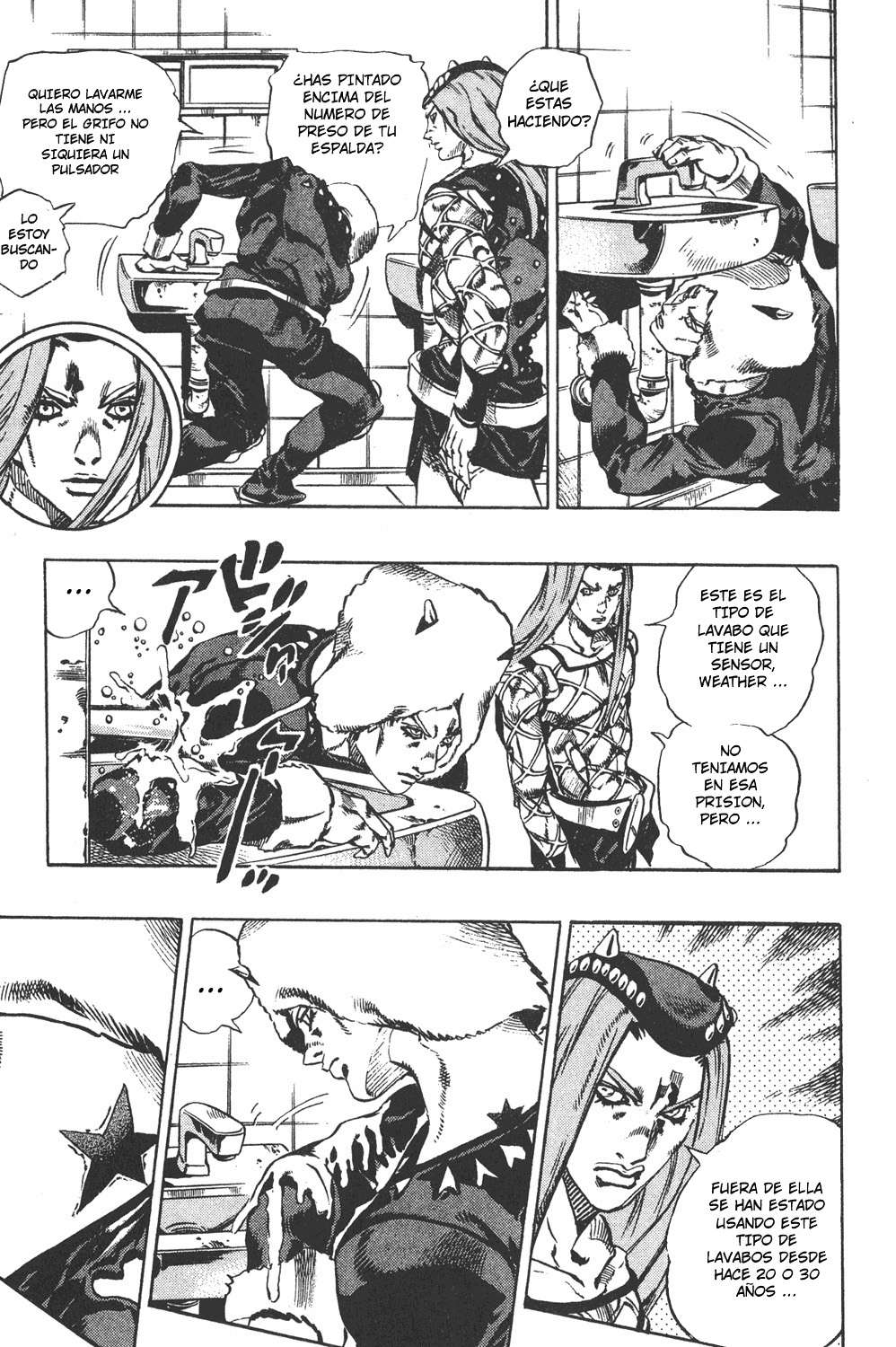 Read JoJo's Bizarre Adventure Parte 6 Stone Ocean ES Manga Online