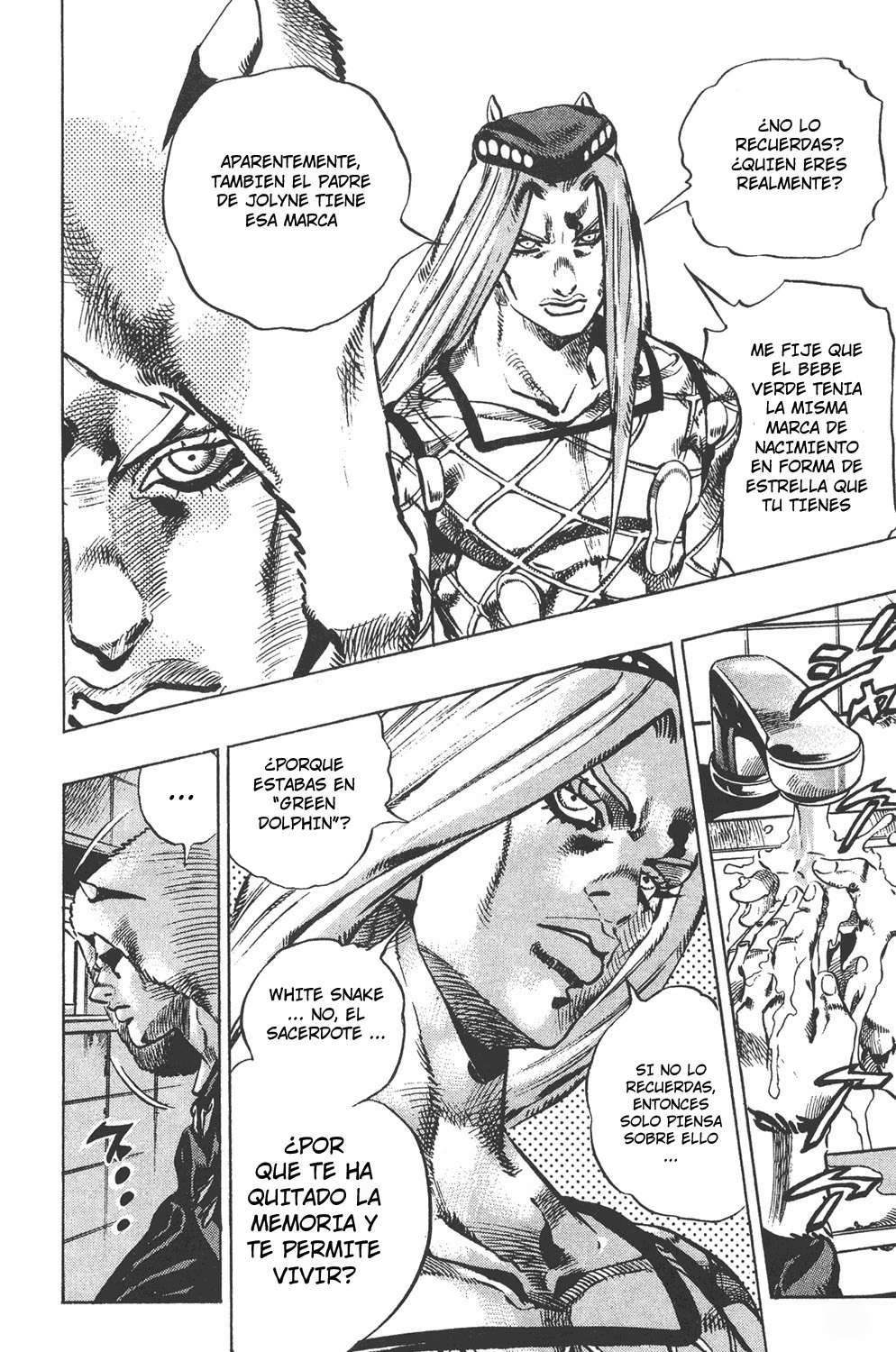 Read JoJo's Bizarre Adventure Parte 6 Stone Ocean ES Manga Online