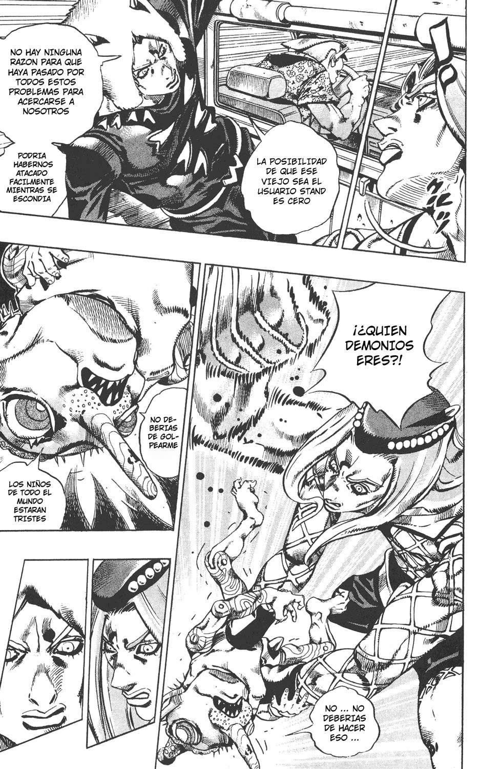 Read JoJo's Bizarre Adventure Parte 6 Stone Ocean ES Manga Online