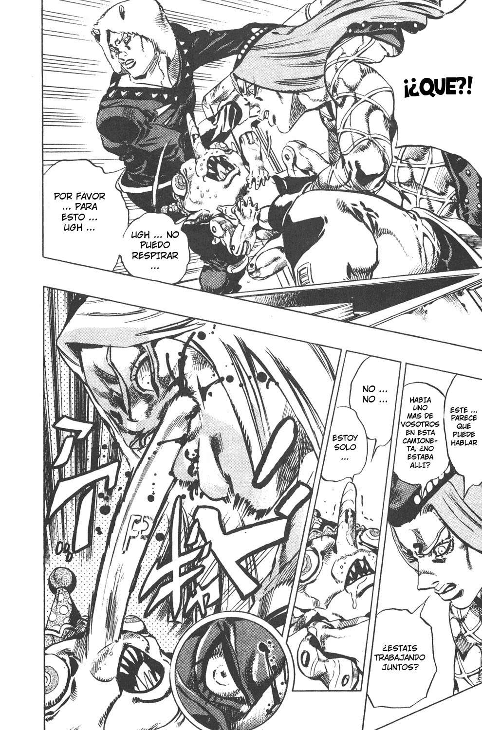 Read JoJo's Bizarre Adventure Parte 6 Stone Ocean ES Manga Online