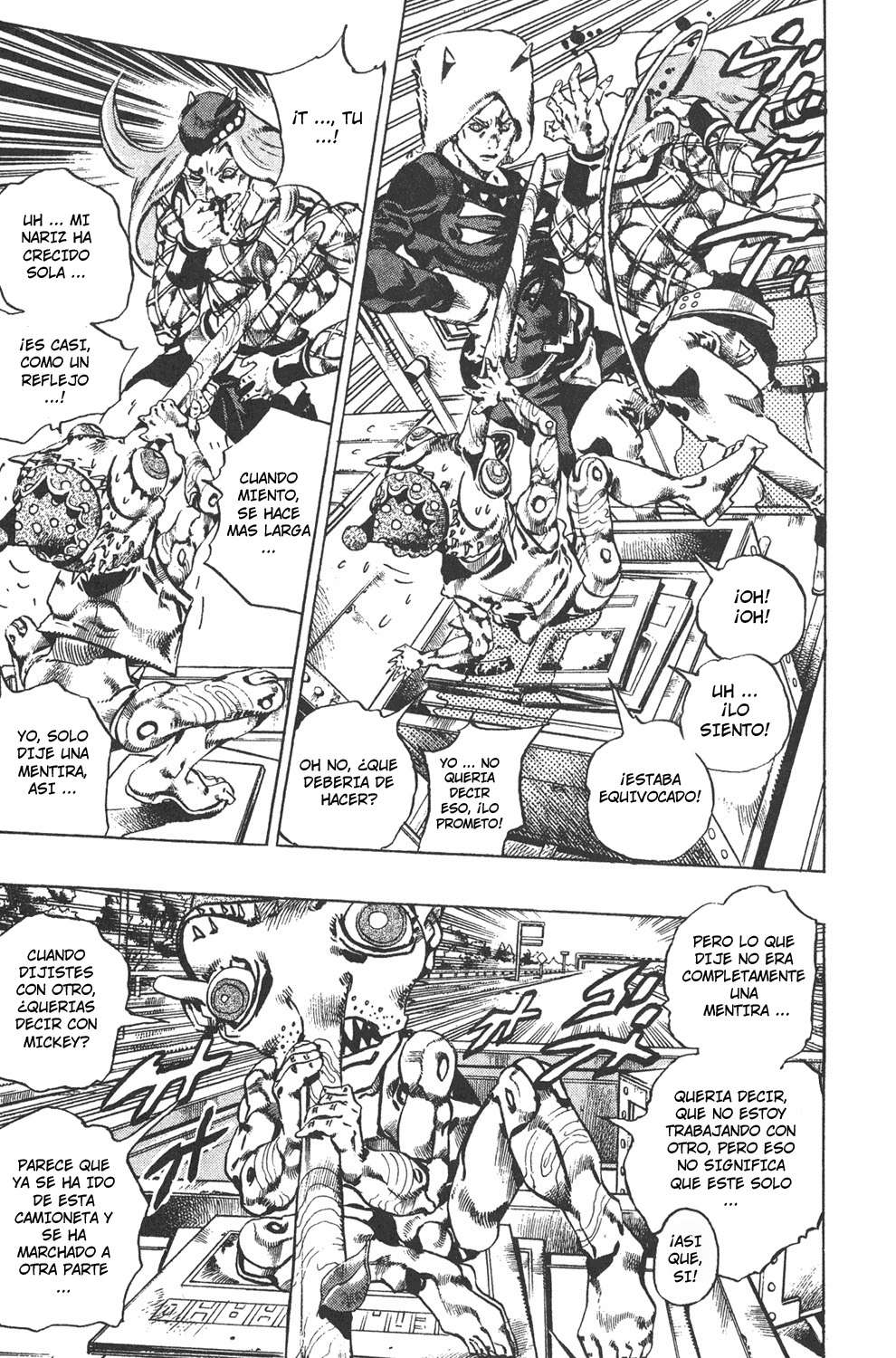 Read JoJo's Bizarre Adventure Parte 6 Stone Ocean ES Manga Online