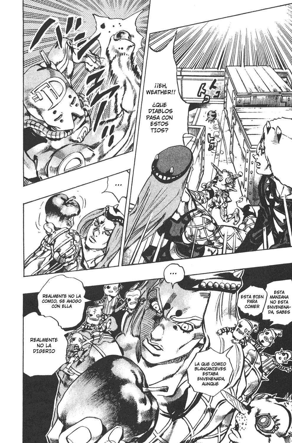 Read JoJo's Bizarre Adventure Parte 6 Stone Ocean ES Manga Online