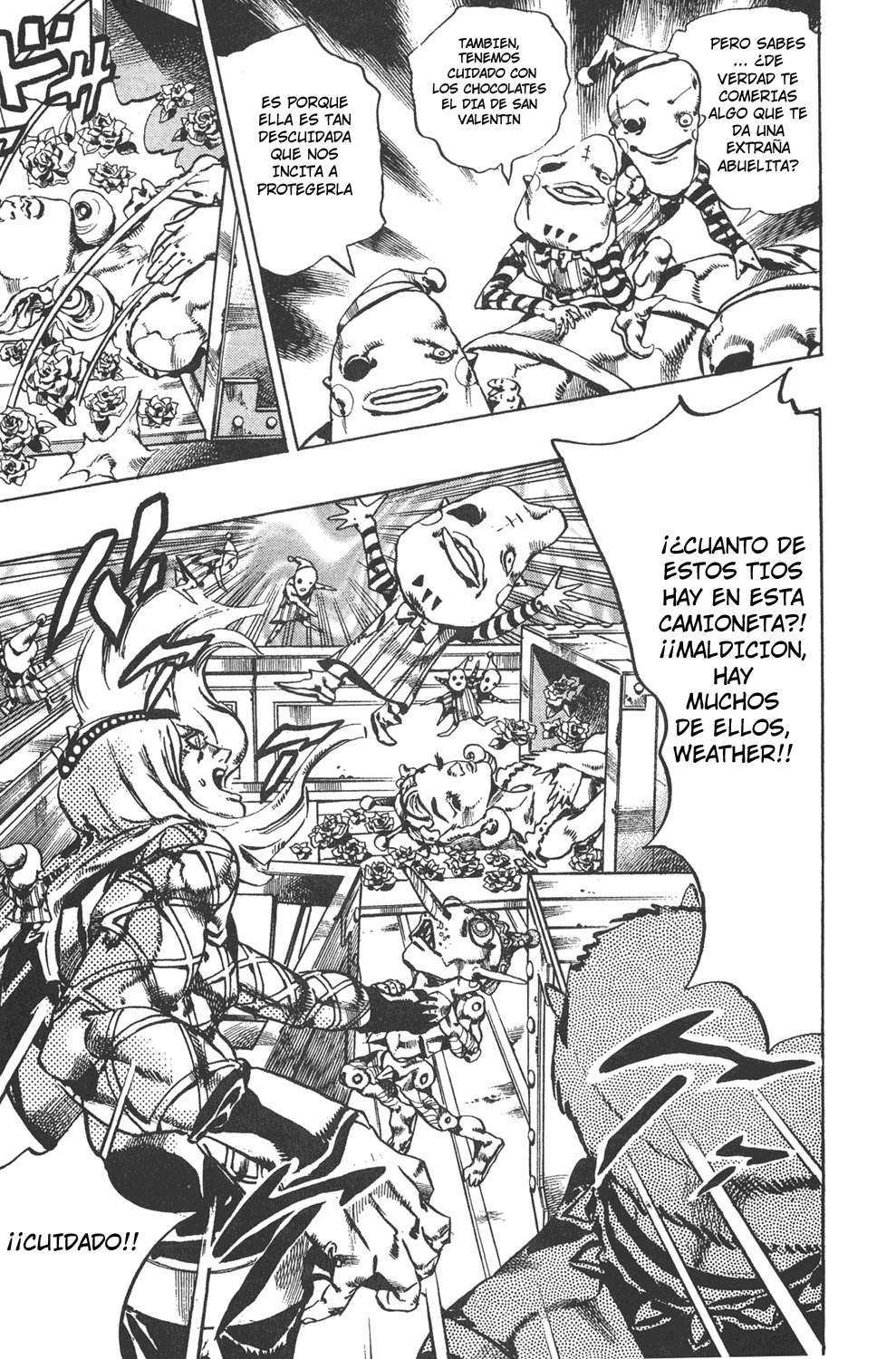 Read JoJo's Bizarre Adventure Parte 6 Stone Ocean ES Manga Online