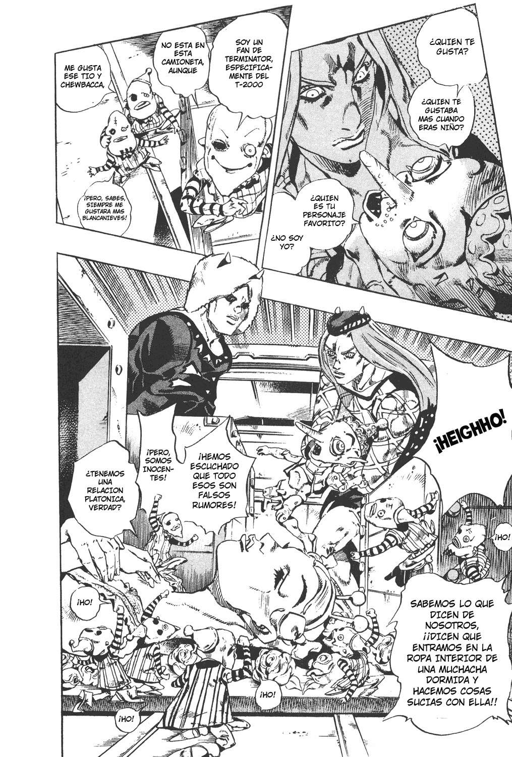 Read JoJo's Bizarre Adventure Parte 6 Stone Ocean ES Manga Online