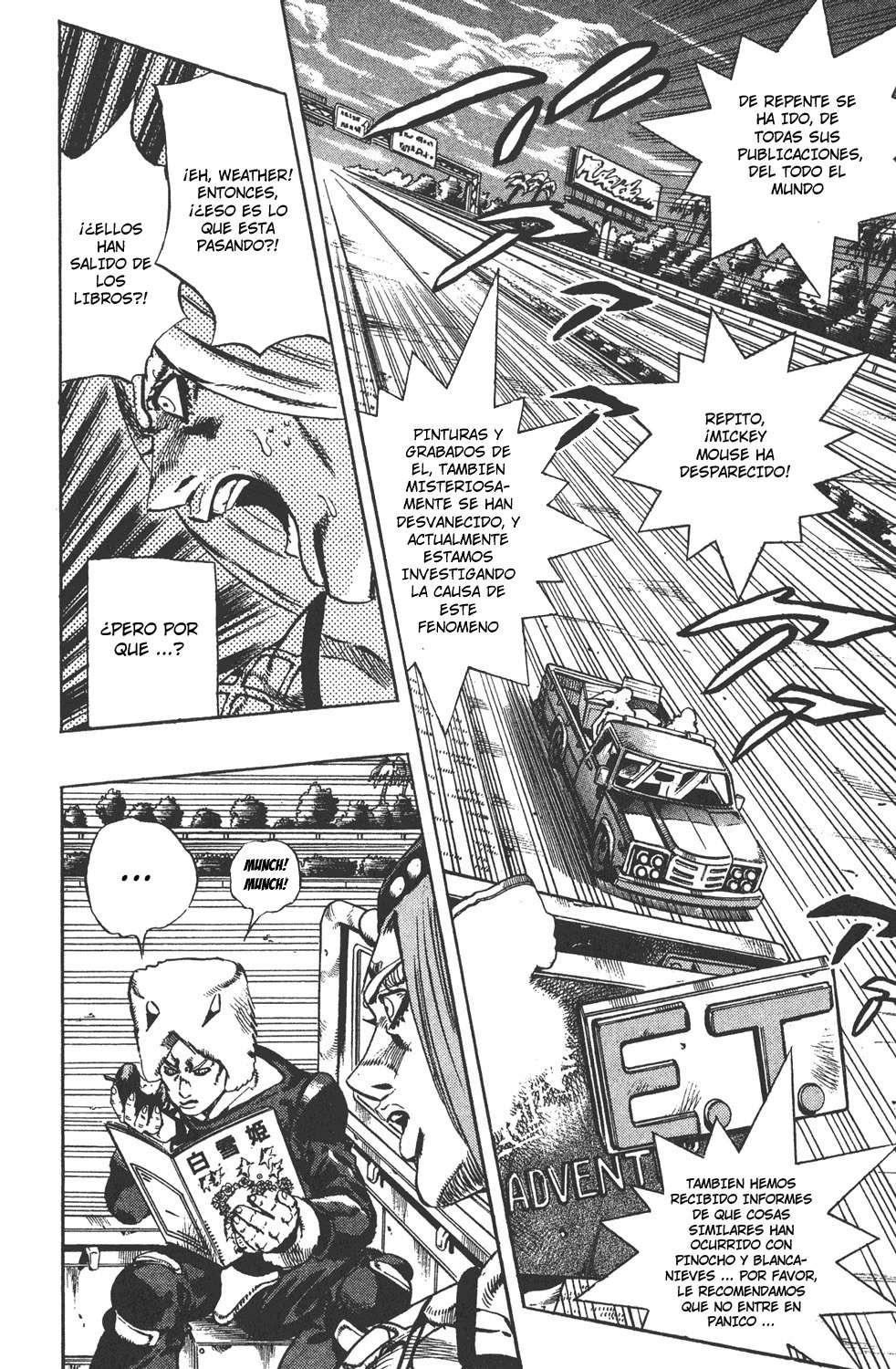 Read JoJo's Bizarre Adventure Parte 6 Stone Ocean ES Manga Online