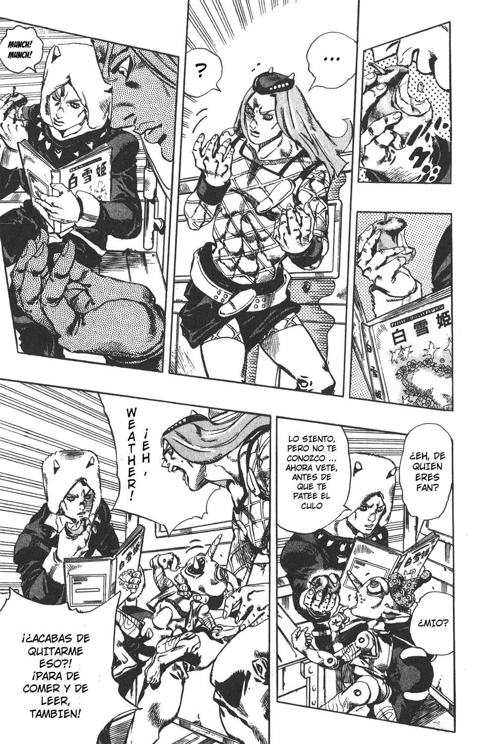Read JoJo's Bizarre Adventure Parte 6 Stone Ocean ES Manga Online
