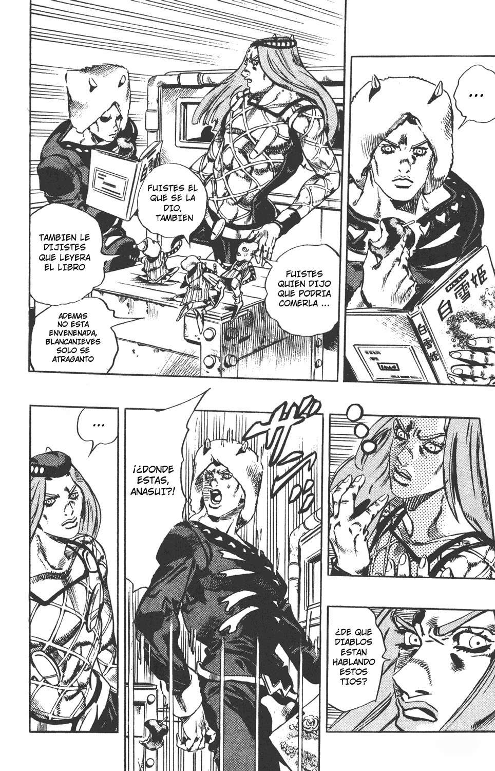 Read JoJo's Bizarre Adventure Parte 6 Stone Ocean ES Manga Online