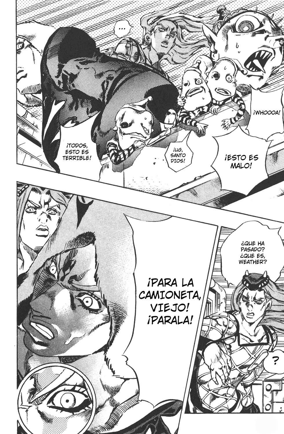 Read JoJo's Bizarre Adventure Parte 6 Stone Ocean ES Manga Online