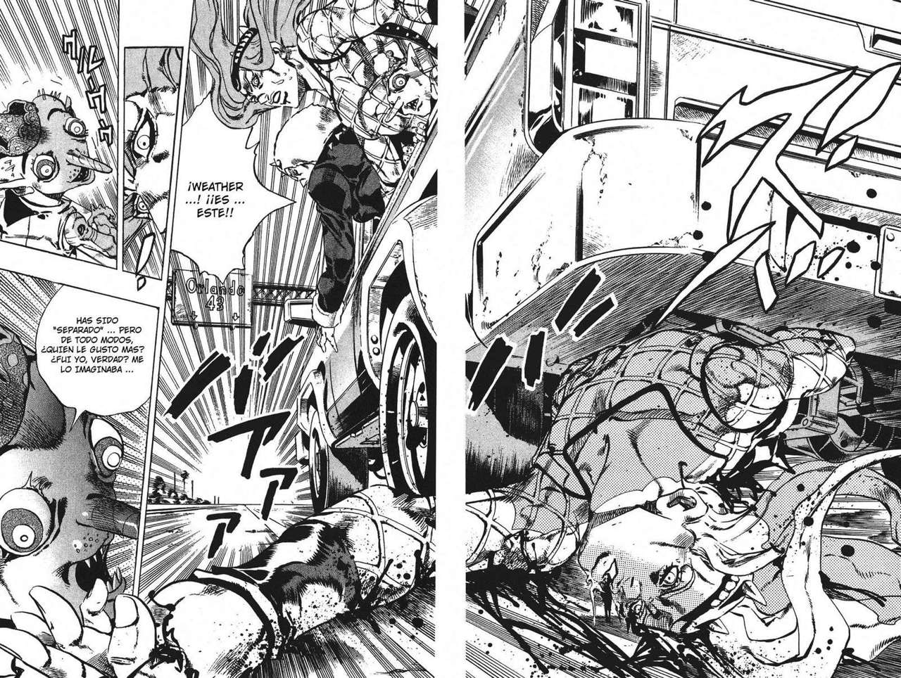 Read JoJo's Bizarre Adventure Parte 6 Stone Ocean ES Manga Online
