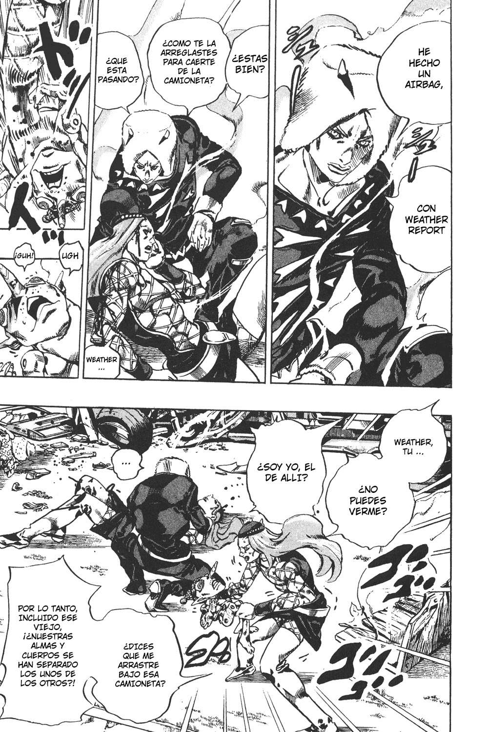 Read JoJo's Bizarre Adventure Parte 6 Stone Ocean ES Manga Online