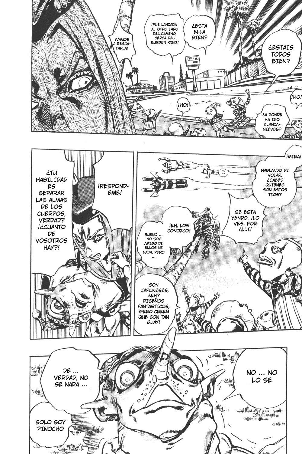Read JoJo's Bizarre Adventure Parte 6 Stone Ocean ES Manga Online
