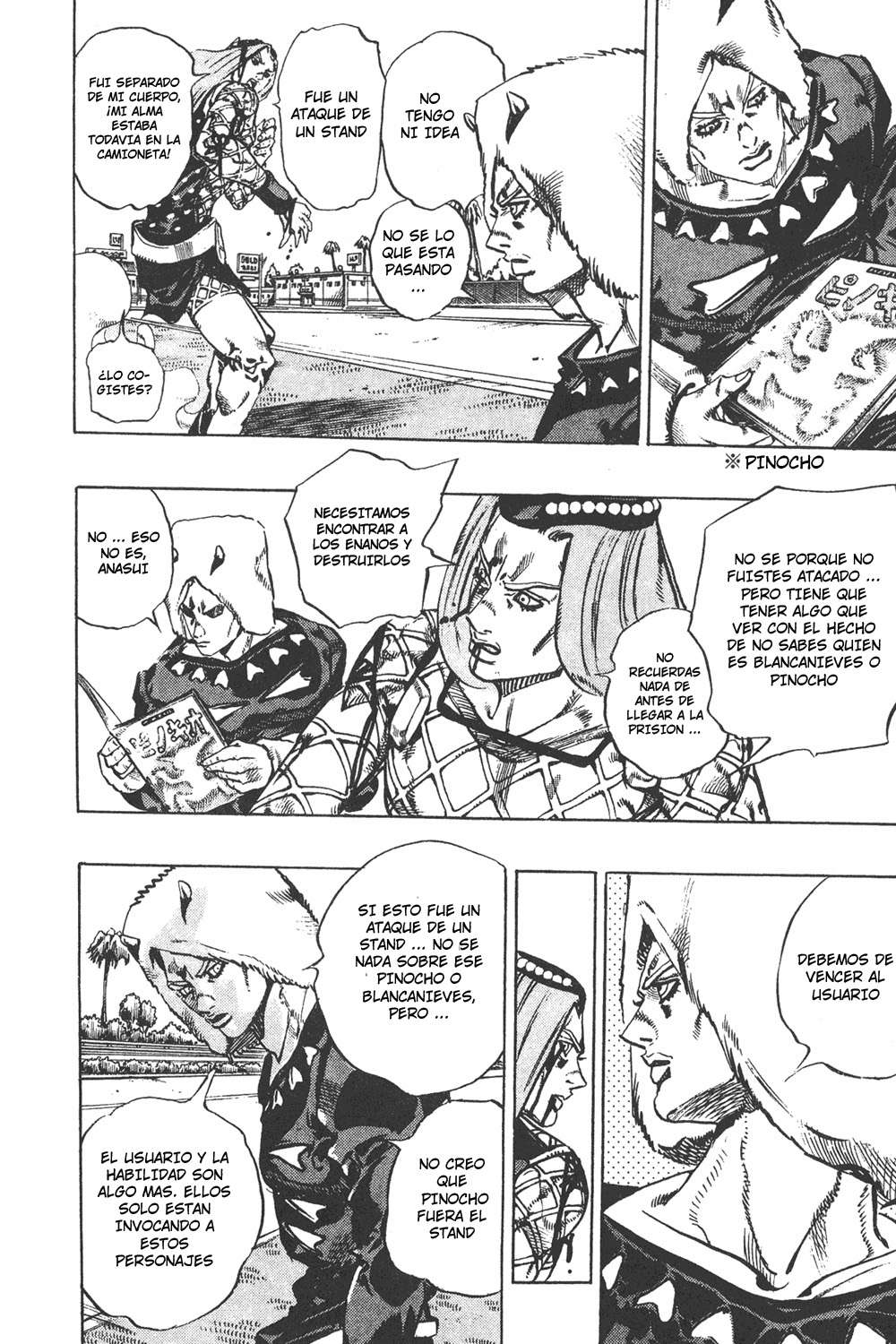 Read JoJo's Bizarre Adventure Parte 6 Stone Ocean ES Manga Online