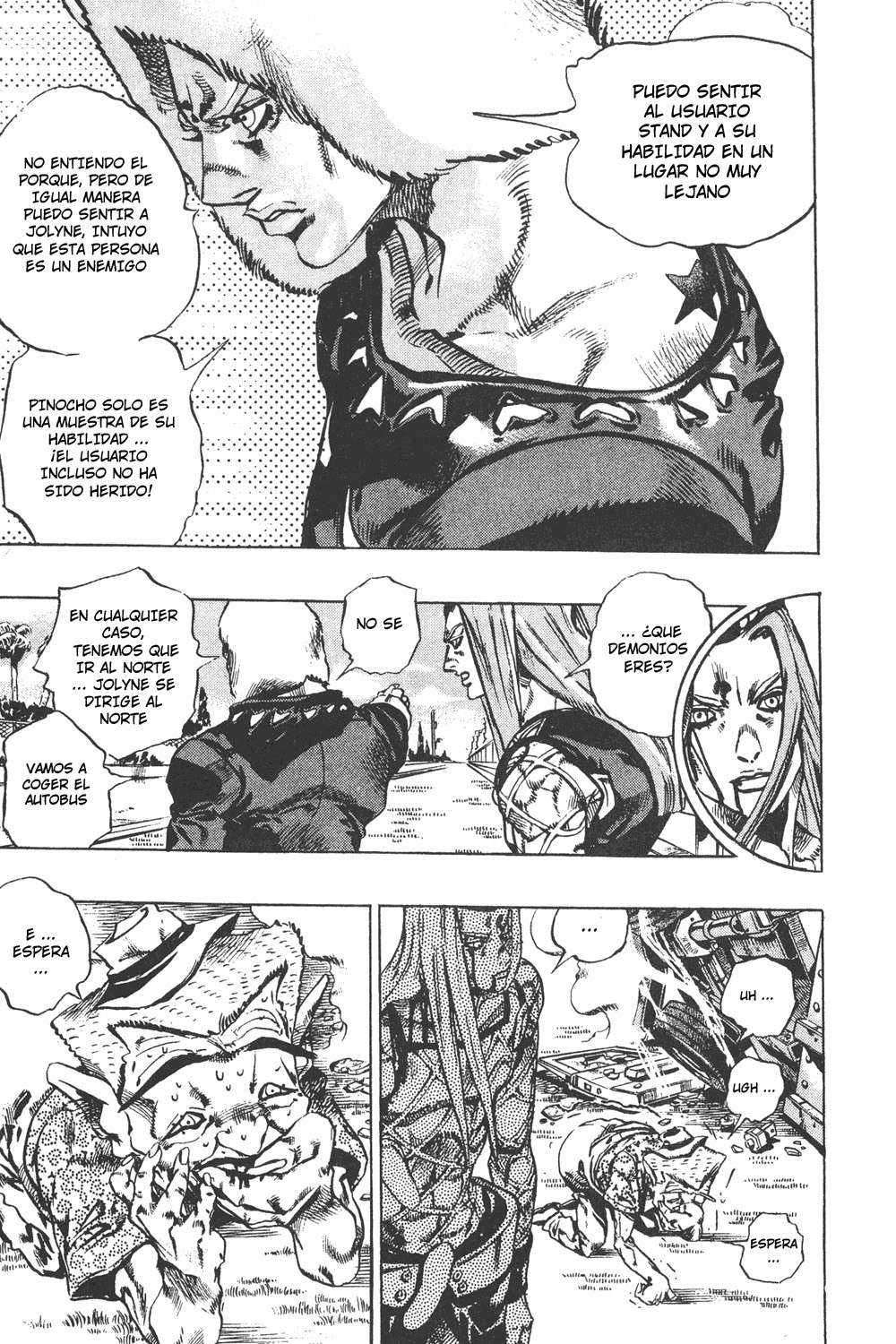 Read JoJo's Bizarre Adventure Parte 6 Stone Ocean ES Manga Online