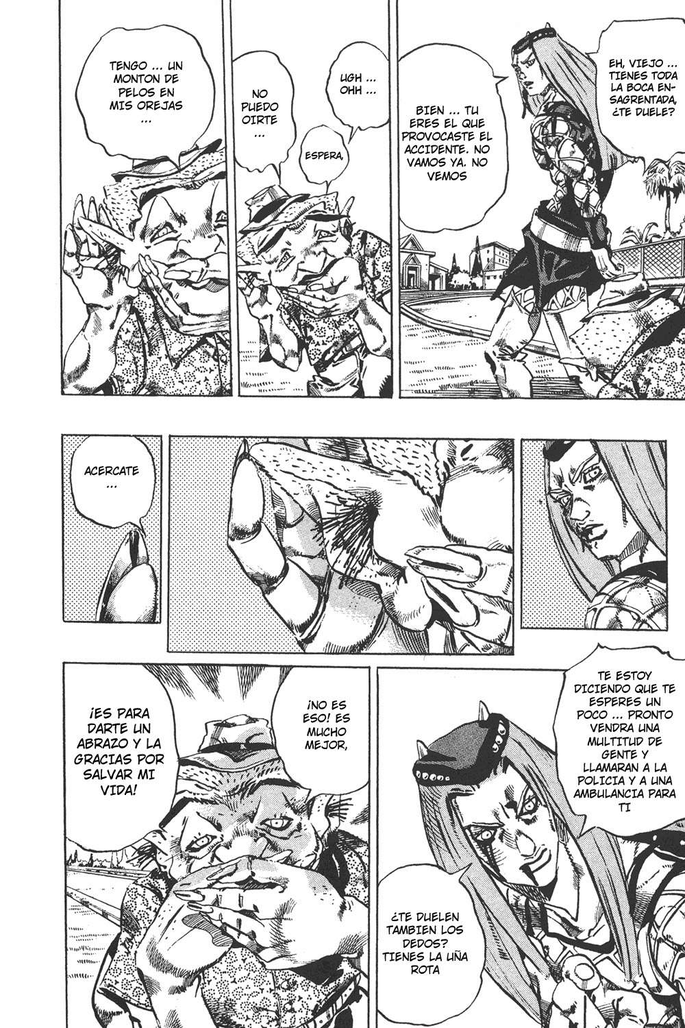 Read JoJo's Bizarre Adventure Parte 6 Stone Ocean ES Manga Online