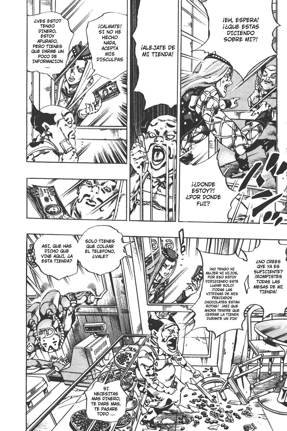Read JoJo's Bizarre Adventure Parte 6 Stone Ocean ES Manga Online