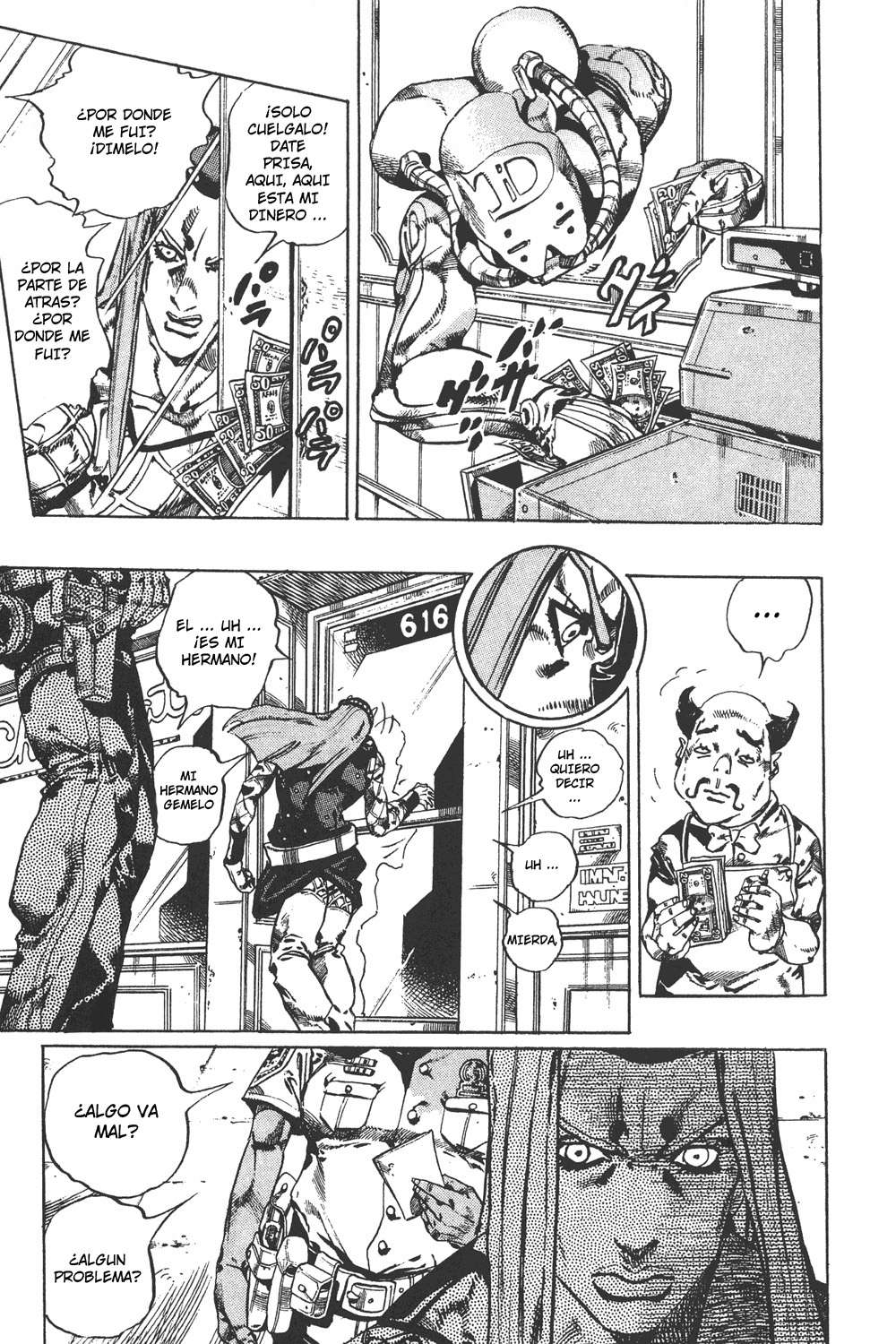 Read JoJo's Bizarre Adventure Parte 6 Stone Ocean ES Manga Online