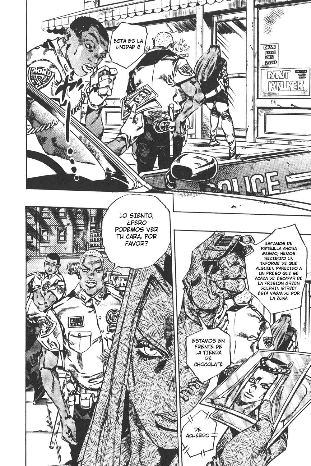 Read JoJo's Bizarre Adventure Parte 6 Stone Ocean ES Manga Online