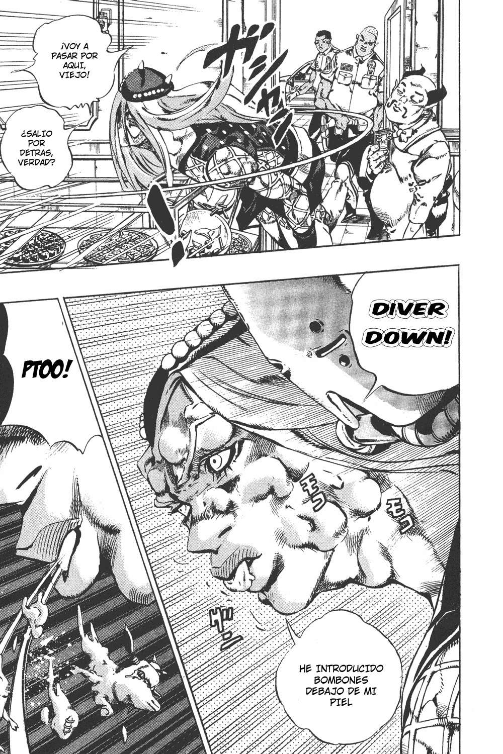 Read JoJo's Bizarre Adventure Parte 6 Stone Ocean ES Manga Online