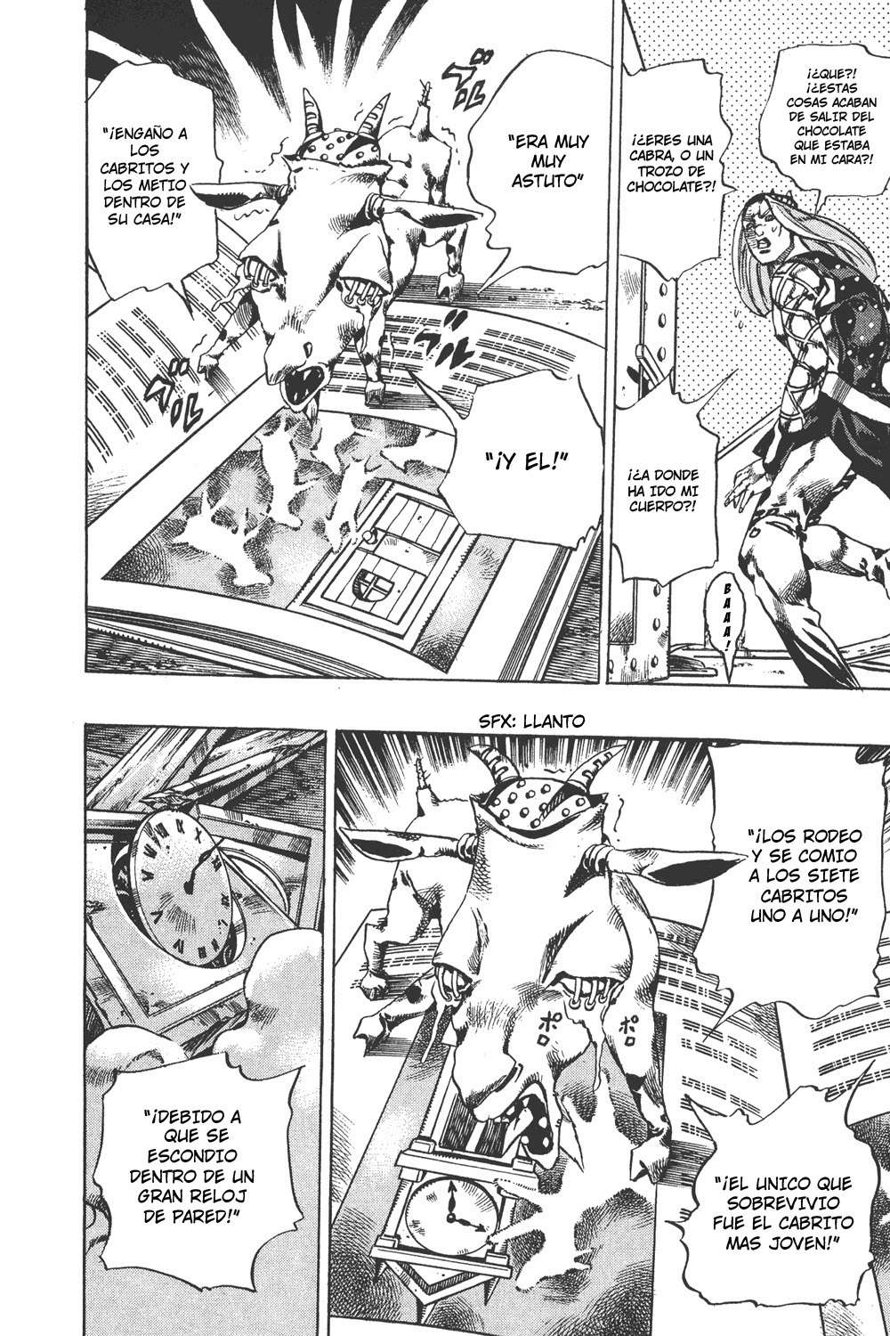Read JoJo's Bizarre Adventure Parte 6 Stone Ocean ES Manga Online