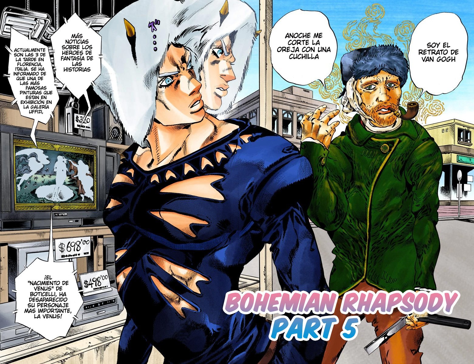 Read JoJo's Bizarre Adventure Parte 6 Stone Ocean ES Manga Online