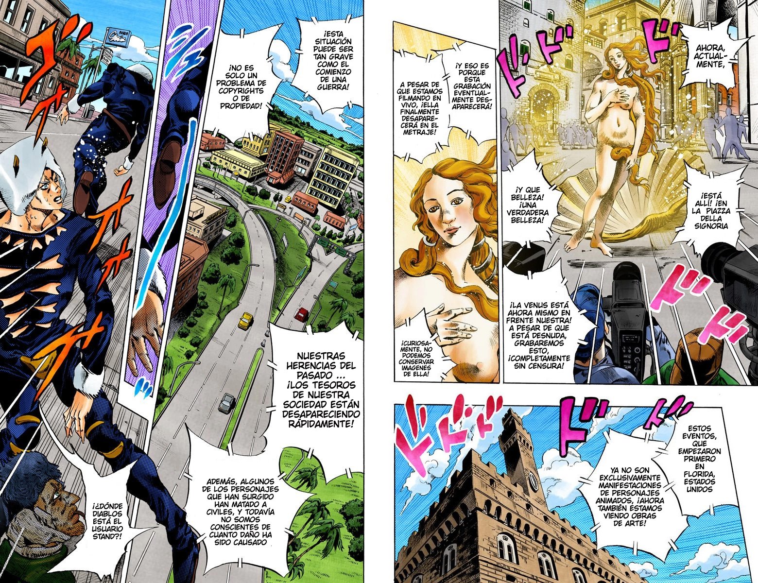 Read JoJo's Bizarre Adventure Parte 6 Stone Ocean ES Manga Online