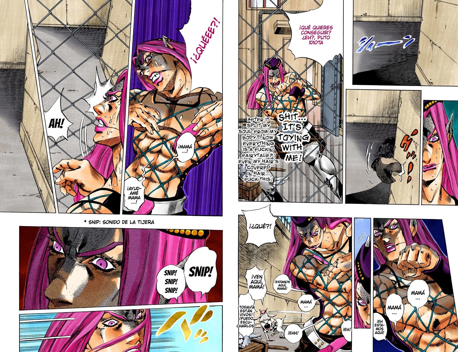 Read JoJo's Bizarre Adventure Parte 6 Stone Ocean ES Manga Online