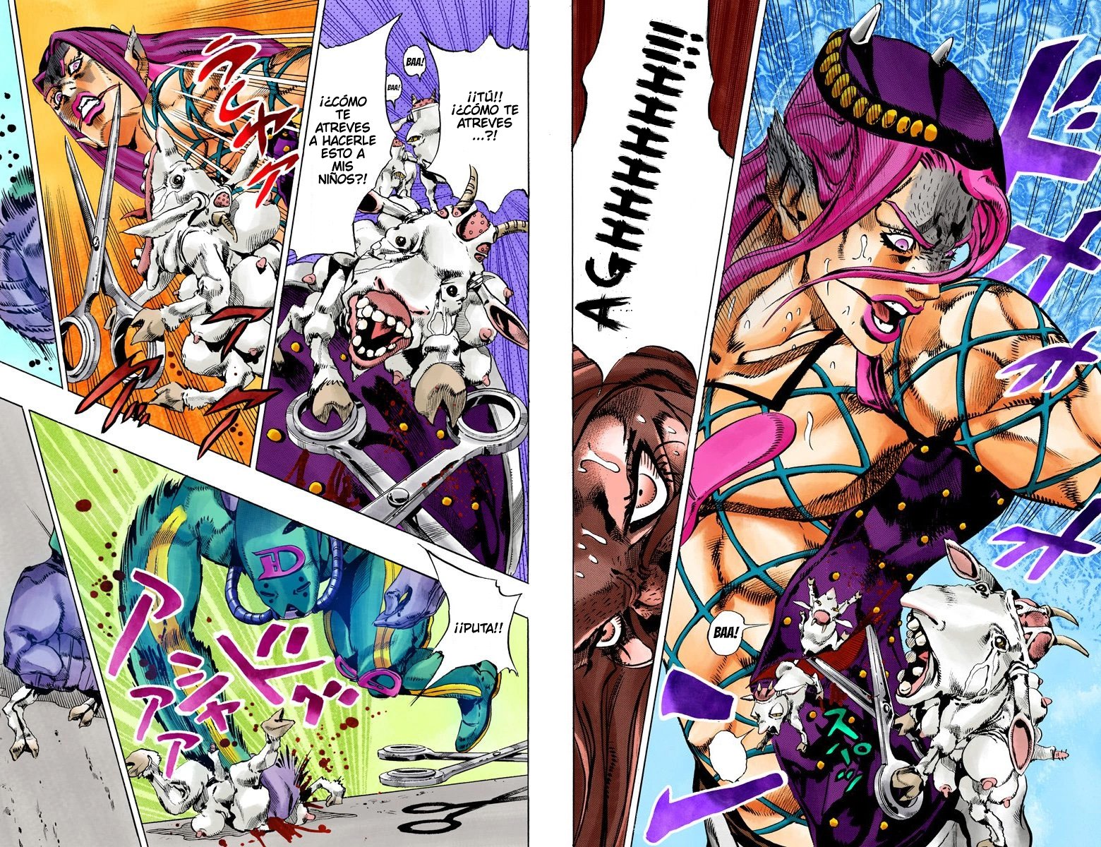 Read JoJo's Bizarre Adventure Parte 6 Stone Ocean ES Manga Online