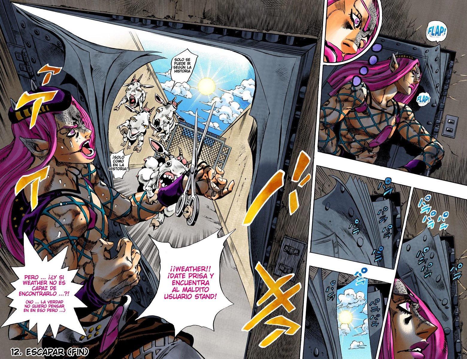 Read JoJo's Bizarre Adventure Parte 6 Stone Ocean ES Manga Online
