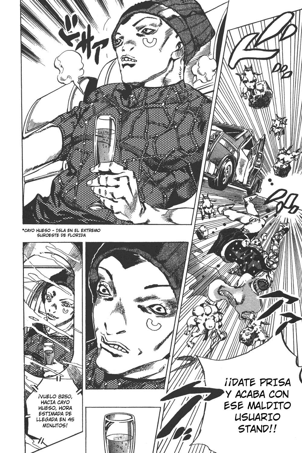 Read JoJo's Bizarre Adventure Parte 6 Stone Ocean ES Manga Online