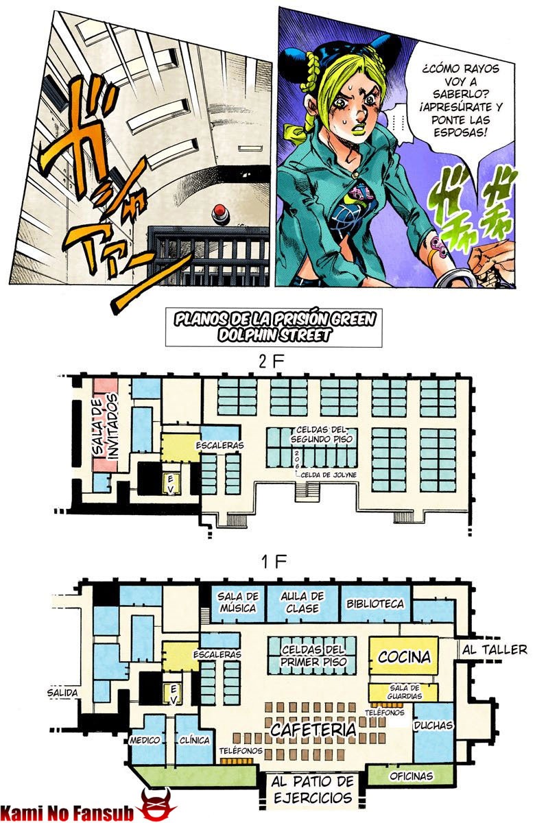 Read JoJo's Bizarre Adventure Parte 6 Stone Ocean ES Manga Online