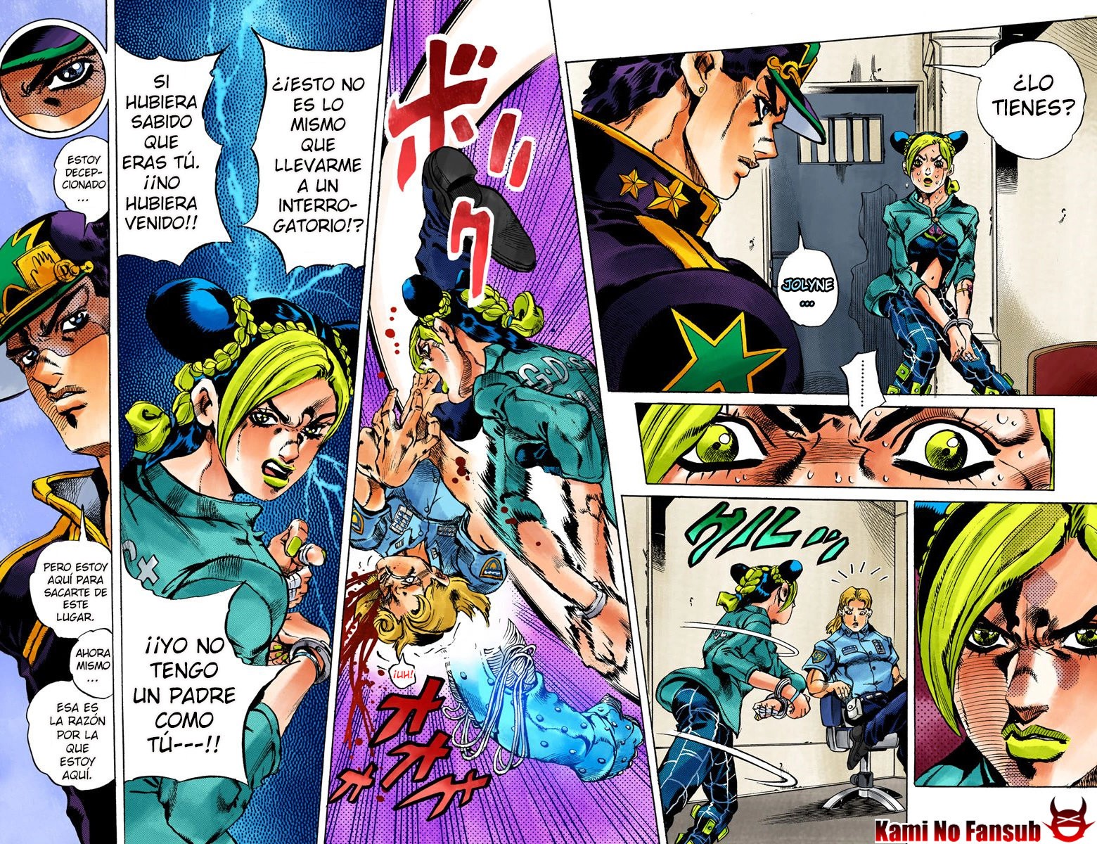 Read JoJo's Bizarre Adventure Parte 6 Stone Ocean ES Manga Online
