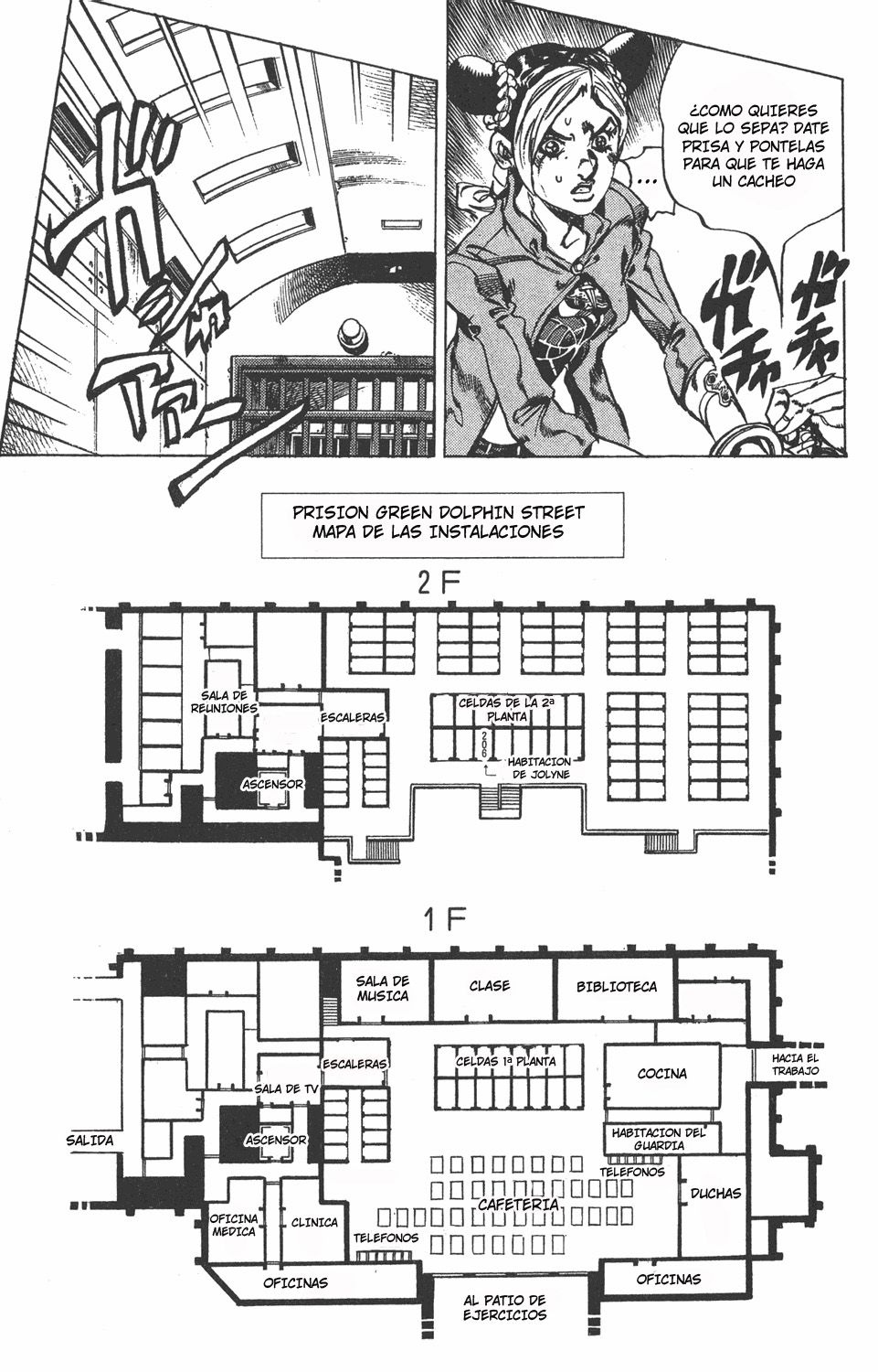 Read JoJo's Bizarre Adventure Parte 6 Stone Ocean ES Manga Online