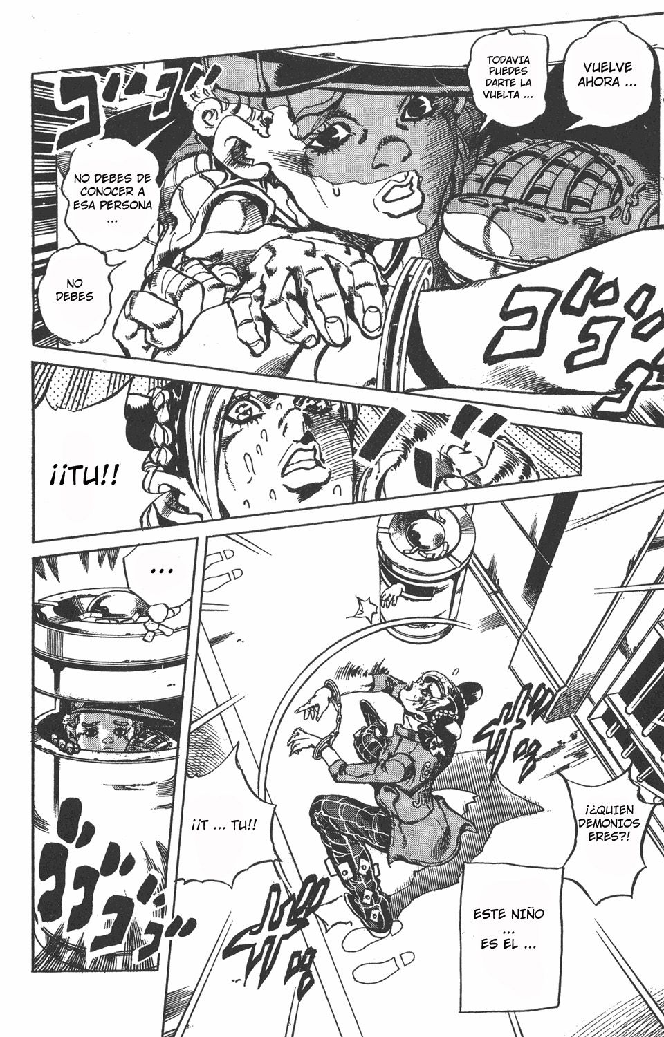Read JoJo's Bizarre Adventure Parte 6 Stone Ocean ES Manga Online